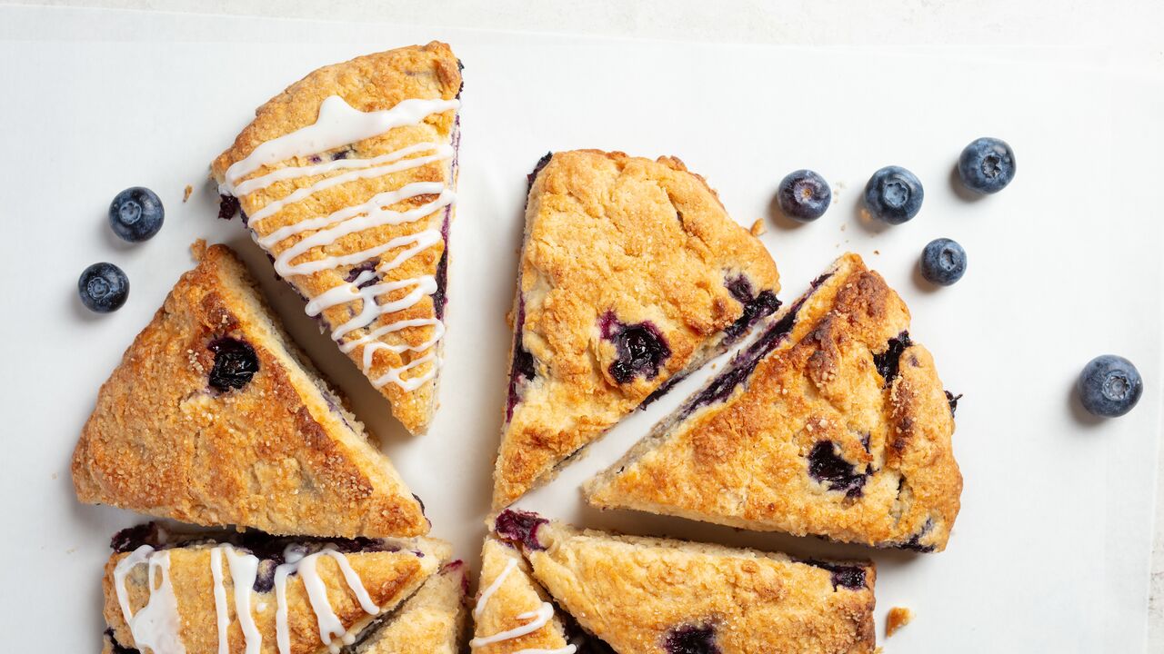 Vegan Blueberry Scone