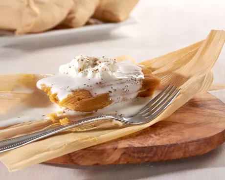 Pumpkin Pie Tamale