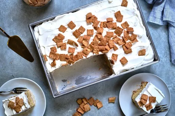 Cinnamon Breakfast Cereal Tres Leches Cake