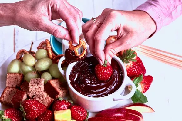 Chocolate & Caramel Fondue