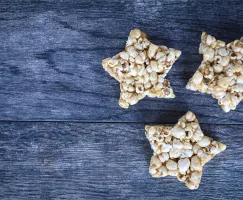 holiday popcorn stars