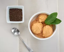 Thai Tea Ice Cream Tile