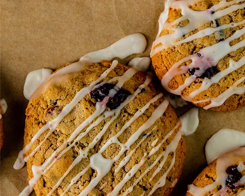 Vegan Cranberry Brown Sugar Cookies