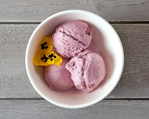 Lavender Earl Grey Ice Cream