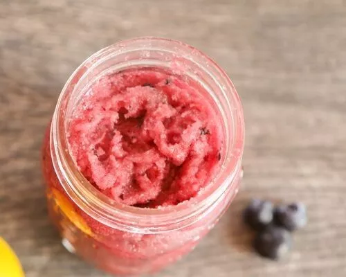 Blueberry Lemon Sugar Scrub